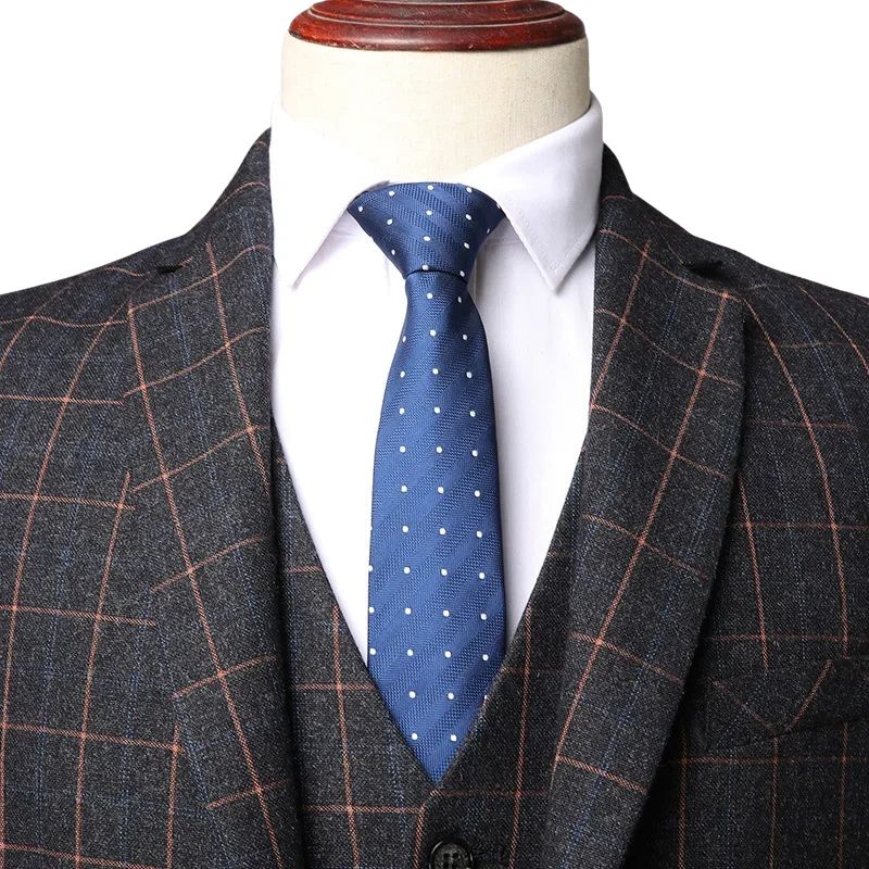 Terno masculino slim, Terno xadrez elegante, Terno social, Terno para casamento, Terno com colete masculino