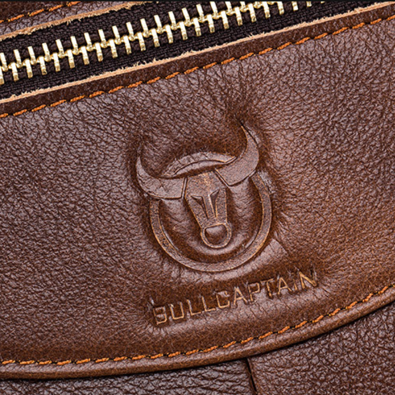 Bolsa de Couro Masculina para Notebook