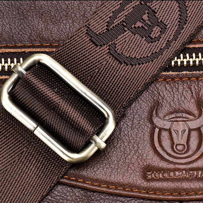 Bolsa de Couro Masculina para Notebook