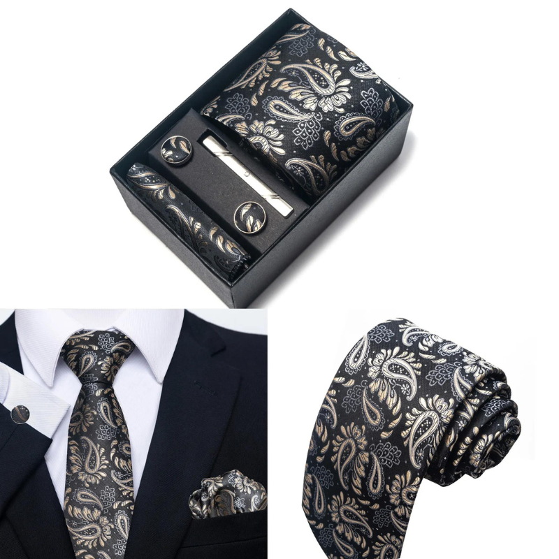 Gravata Estampada Conjunto Maximus