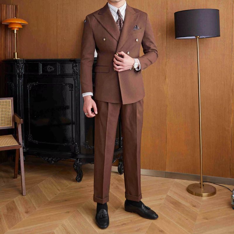 costume masculino transpassado canelado, costume 2 peças veludo cotelê masculino, costume masculino transpassado regular, conjunto masculino veludo cotelê, costume masculino canelado social