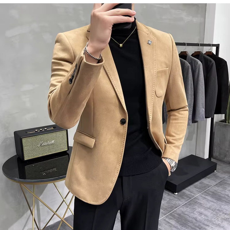blazer masculino, blazer masculino aveludado, blazer aveludado, blazer de camurça, blazer masculino de camurça, blazer