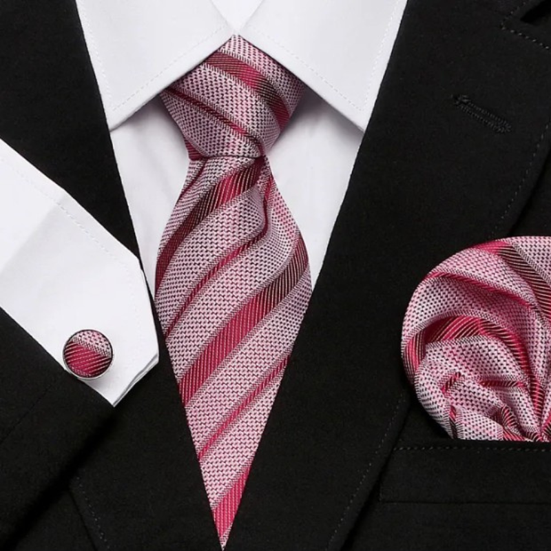 Conjunto Gravata Listrada Maximus