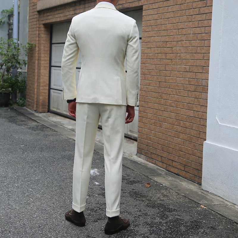 Terno Masculino Off White