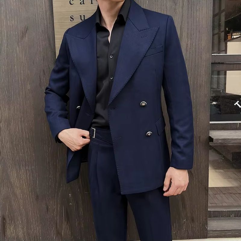 Costume Masculino, Costume Transpassado, Terno Masculino Traspassado, Costume Masculino Italiano, Terno Masculino Italiano, Costume Italiano