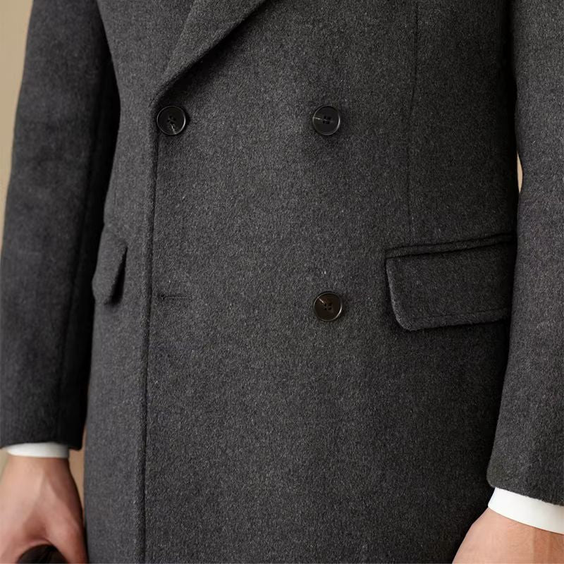 sobretudo masculino de lã, sobretudo transpassado masculino, sobretudo elegante inverno, sobretudo slim masculino, sobretudo social masculino