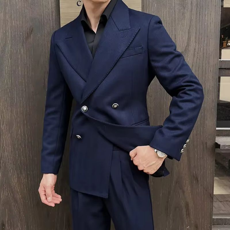 Costume Masculino, Costume Transpassado, Terno Masculino Traspassado, Costume Masculino Italiano, Terno Masculino Italiano, Costume Italiano