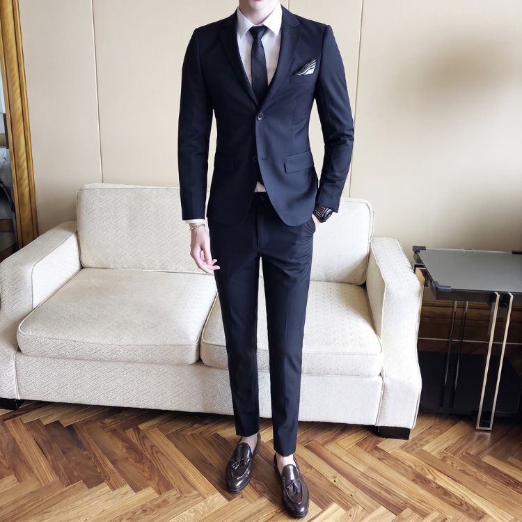 Terno Masculino Slim Liso Executive Maximus