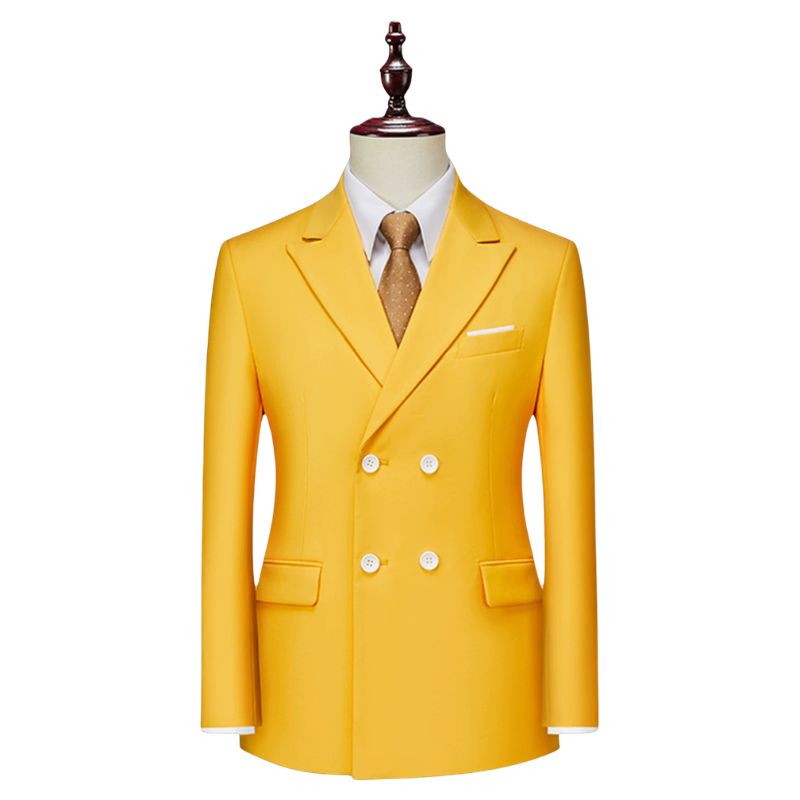Blazer Masculino Transpassado Liso Peak Maximus
