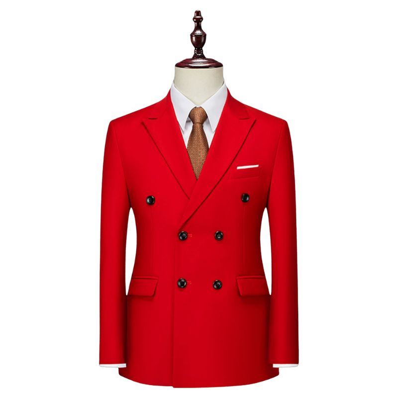Blazer Masculino Transpassado Liso Peak Maximus