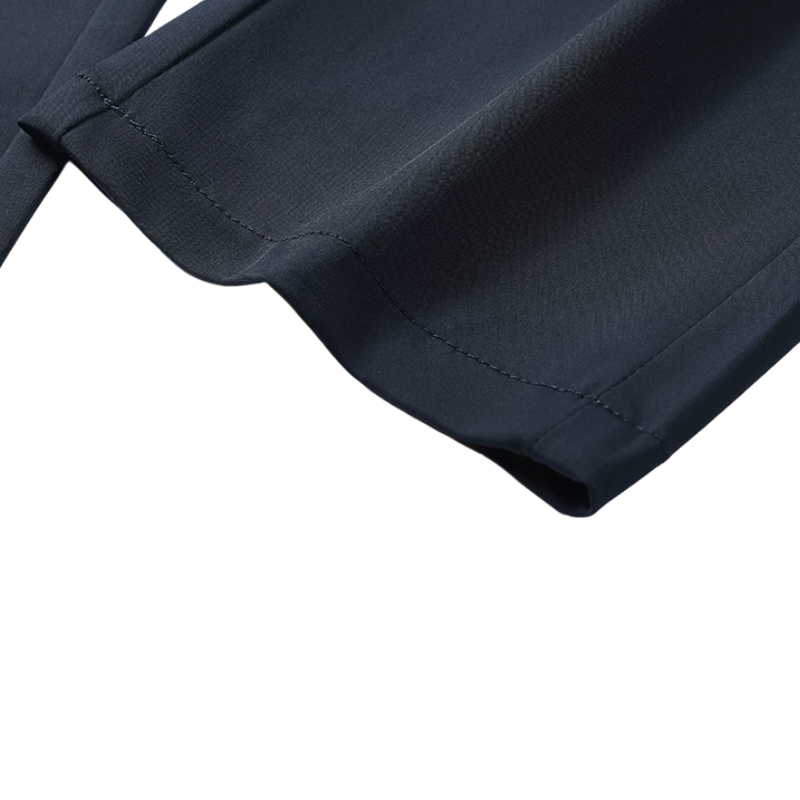 calça social masculina elástica, calça social reta confort, calça social azul marinho, calça social masculina stretch, calça social cinza gelo, calça social com elastano, calça masculina escritório confortável, calça social bege