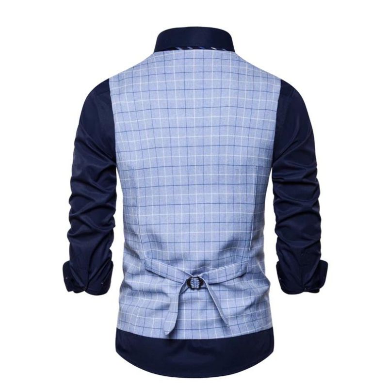 Colete Masculino Xadrez Formal, Colete Masculino Xadrez, Colete Social Masculino, Colete Social, Colete Maximus