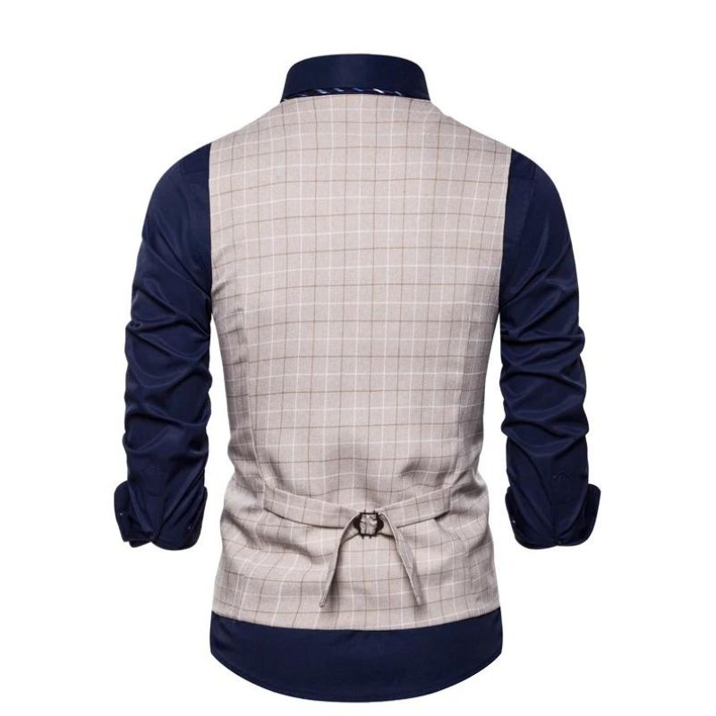 Colete Masculino Xadrez Formal, Colete Masculino Xadrez, Colete Social Masculino, Colete Social, Colete Maximus