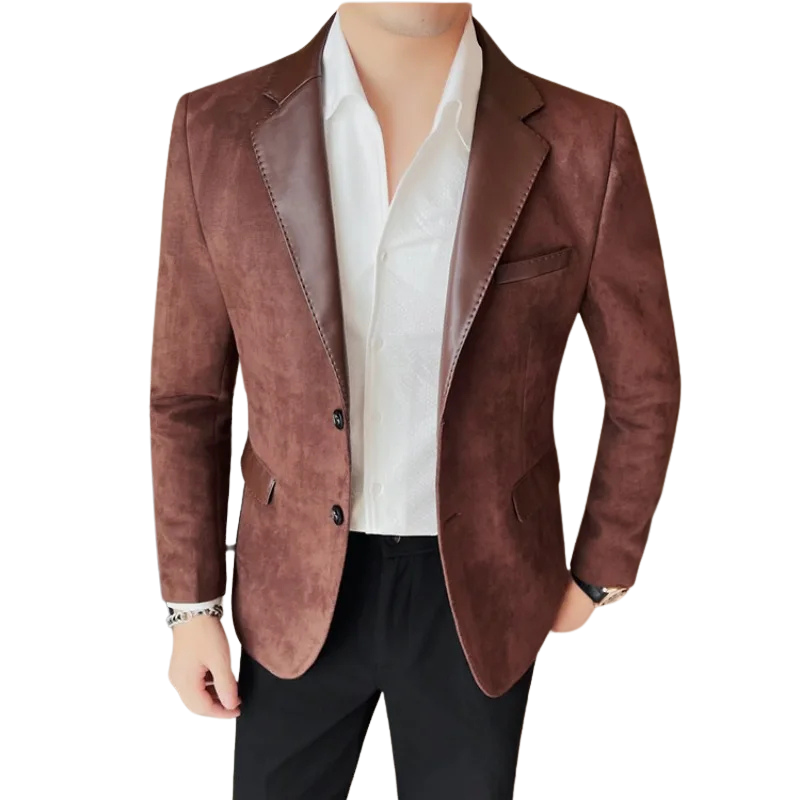 Blazer Masculino, Blazer Masculino Aveludado, Blazer Masculino de camurça, Blazer Masculino Aveludado Maximus