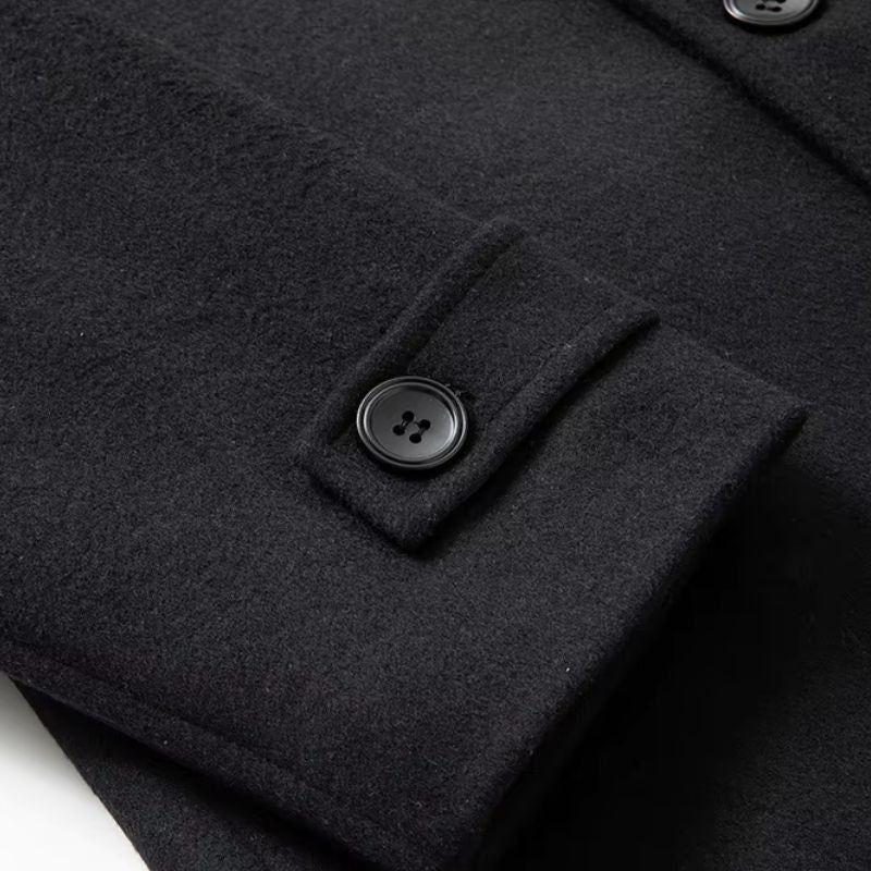 sobretudo masculino transpassado liso, sobre tudo masculino, sobretudo masculino longo, sobre tudo masculino longo, casaco sobretudo masculino