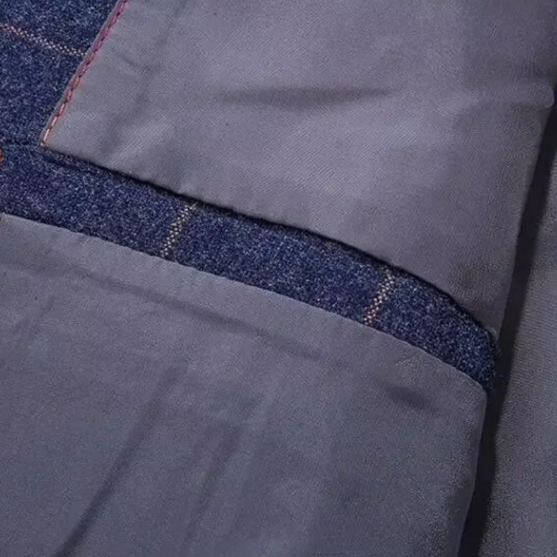 Blazer masculino xadrez, blazer masculino xadrez slim, blazer masculino slim, blazer masculino xadrez minimalista, blazer masculino azul marinho xadrez