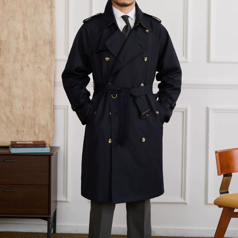 trench coat masculino, trench coat masculino transpassado, sobretudo trench coat masculino, casaco trench coat masculino longo, trench coat masculino azul marinho, casaco masculino estilo britânico