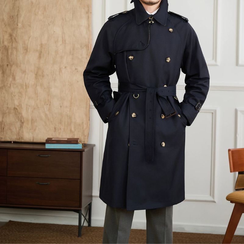 trench coat masculino, trench coat masculino transpassado, sobretudo trench coat masculino, casaco trench coat masculino longo, trench coat masculino azul marinho, casaco masculino estilo britânico