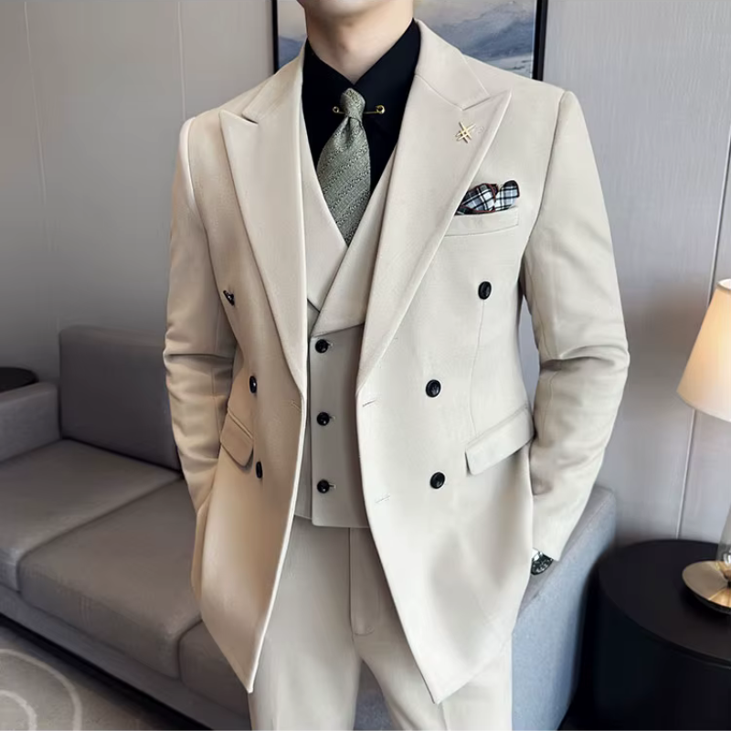 Terno masculino transpassado liso, terno masculino slim fit, terno masculino transpassado slim, terno masculino liso