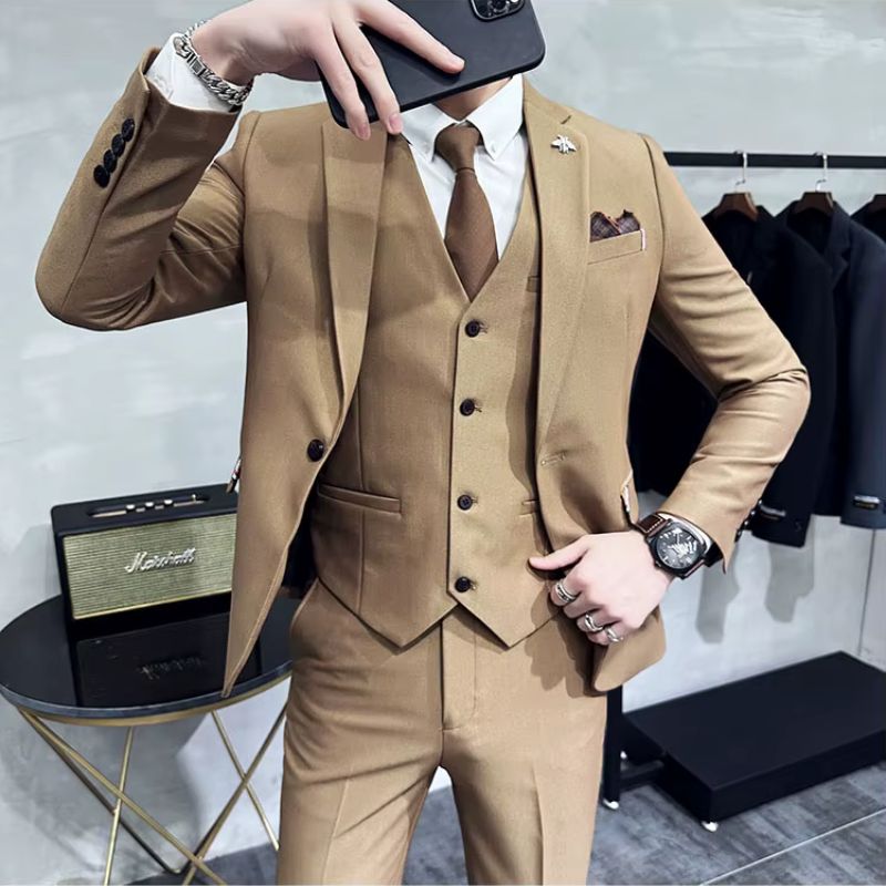 Terno Masculino, terno slim fit, terno masculino liso, terno completo, terno masculino completo