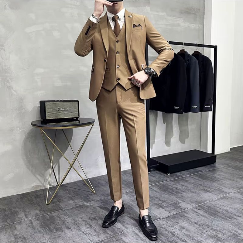 Terno Masculino, terno slim fit, terno masculino liso, terno completo, terno masculino completo