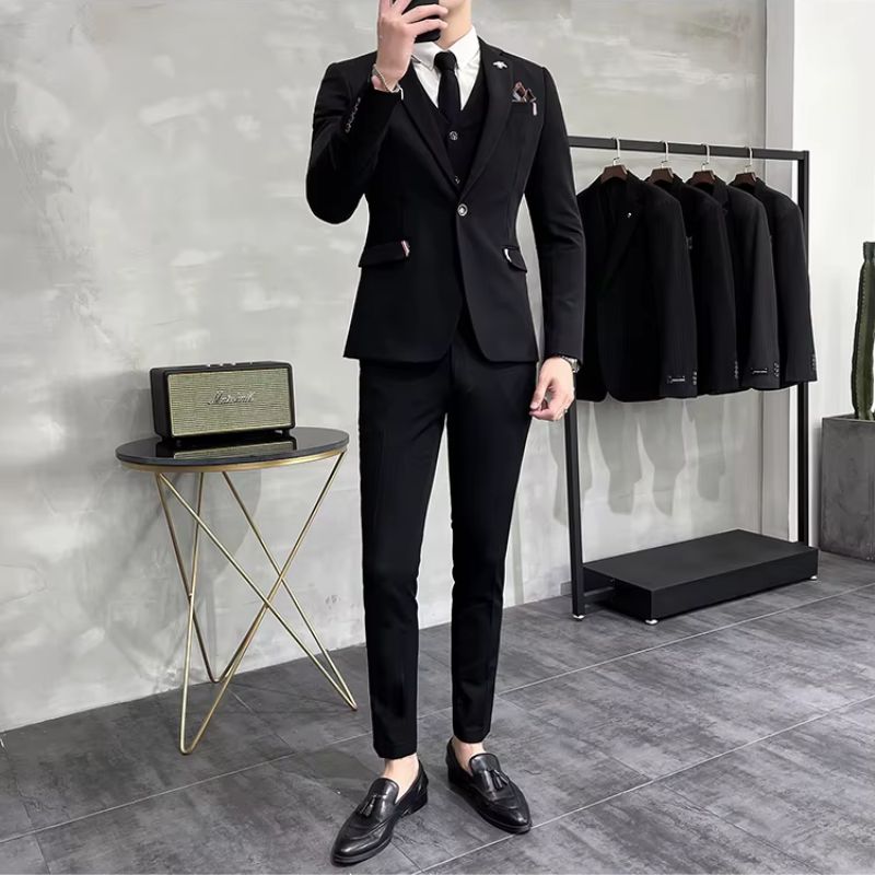 Terno Masculino, terno slim fit, terno masculino liso, terno completo, terno masculino completo