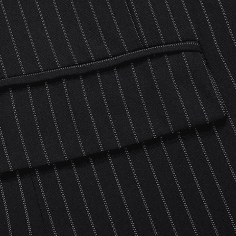 blazer masculino risca de giz, blazer masculino listrado, blazer masculino casual, Blazer Masculino Listrado Maximus