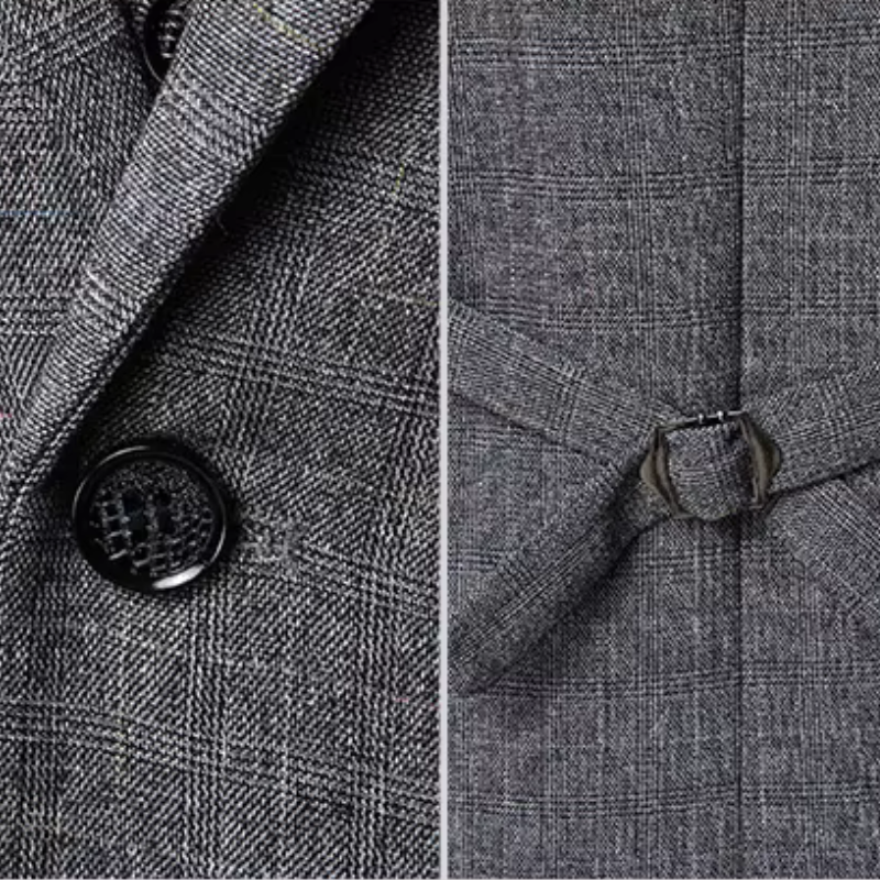 Terno Masculino Cinza Elegant Maximus