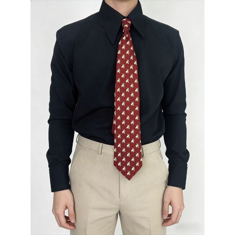camisa social masculina, camisa gola francesa, camisa slim fit masculina, camisa social elegante, camisa masculina manga longa