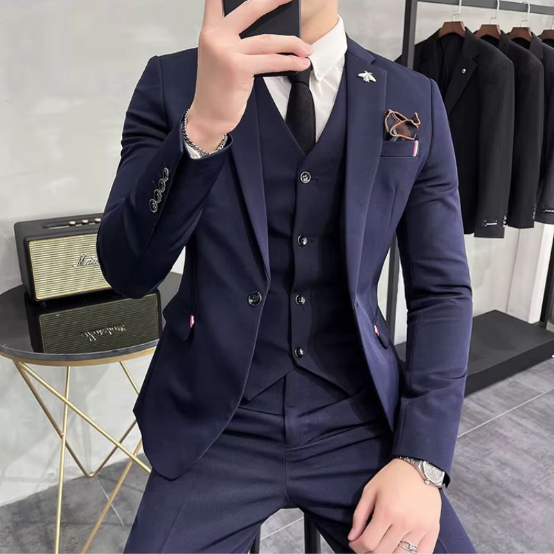 Terno Masculino, terno slim fit, terno masculino liso, terno completo, terno masculino completo