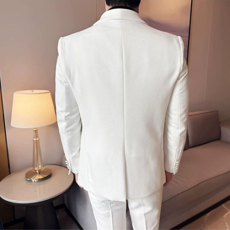 Terno Masculino Slim Inglês Lapela Shawl Maximus