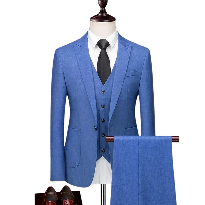 Terno Masculino Luxury Maximus Paletó + Colete + Calça