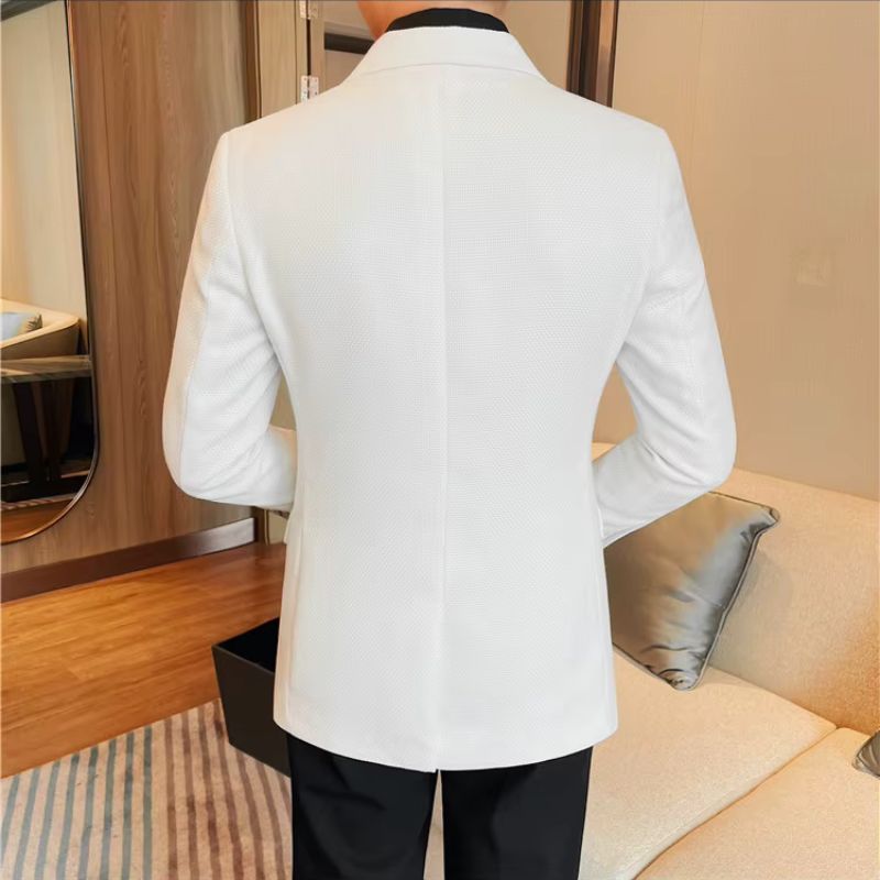 Blazer Masculino Transpassado um botão, Blazer transpassado um botão masculino, blazer transpassado masculino, blazer masculino um botão, blazer masculino estiloso