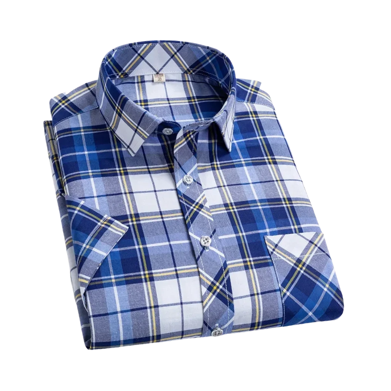 Camisa Social Masculina Xadrez Maximus