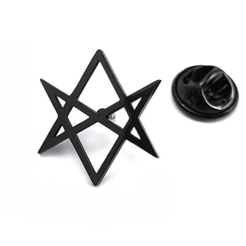 Broche para Terno Masculino Estrela Hexagonal Maximus