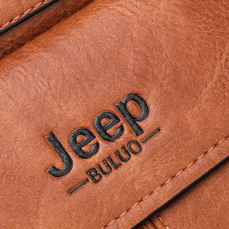 Bolsa Masculina Jeep de Couro