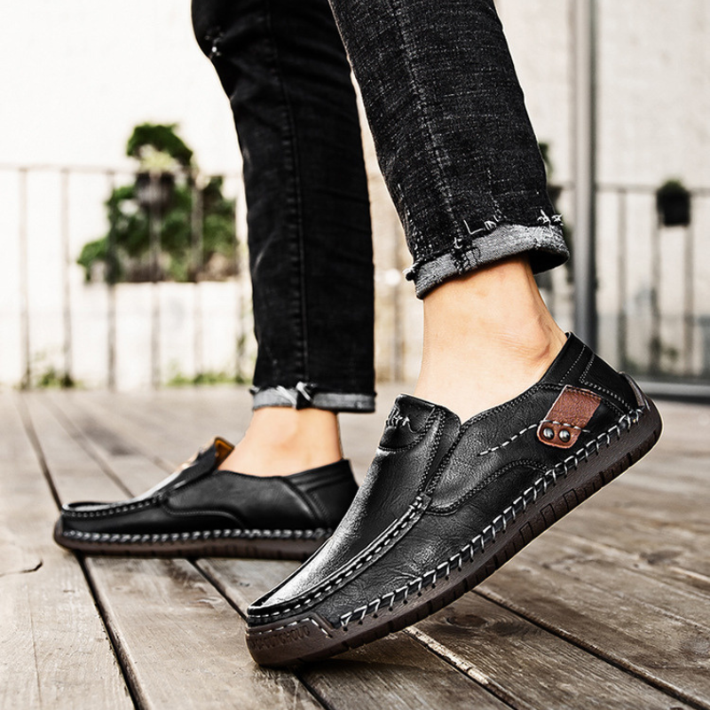 Mocassim de Couro Genuíno, mocassim, mocassim masculino