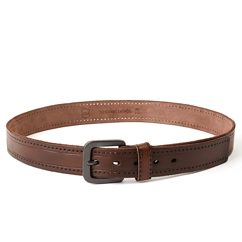 Cinto Masculino de Couro Vintage Maximus