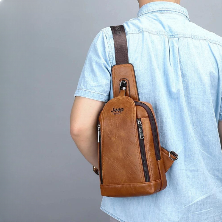 Bolsa Transversal Masculina Jeep Maximus