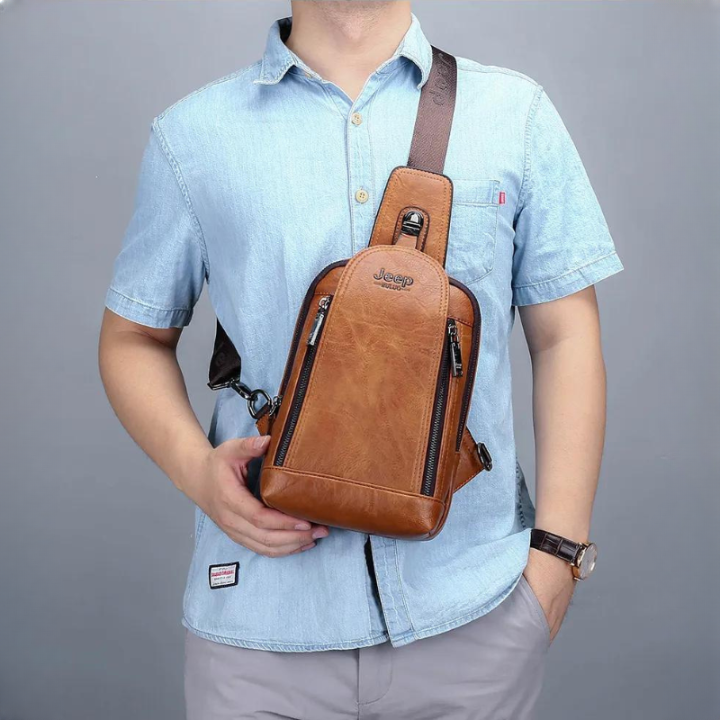 Bolsa Transversal Masculina Jeep Maximus