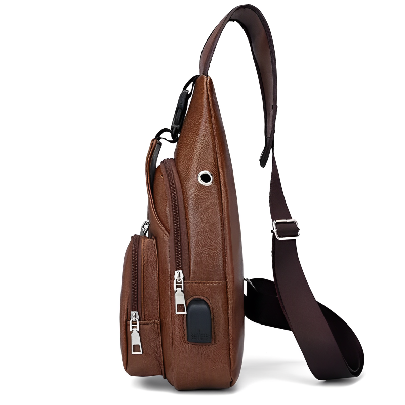 Bolsa Transversal Masculina Minimal Maximus