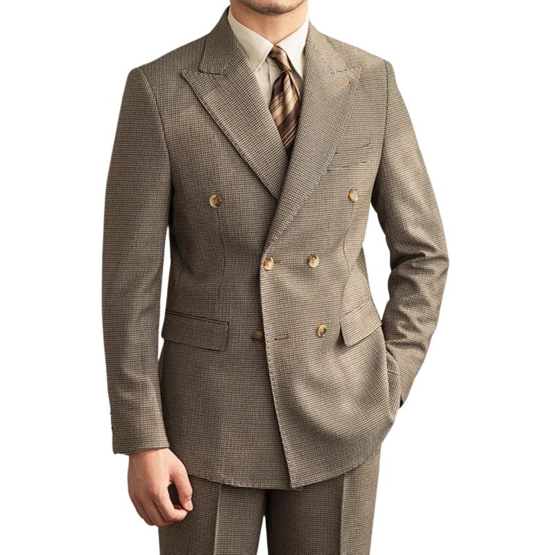 Costume Masculino Transpassado, Costume Masculino Inglês, Costume Transpassado Britânico, Costume Slim Fit