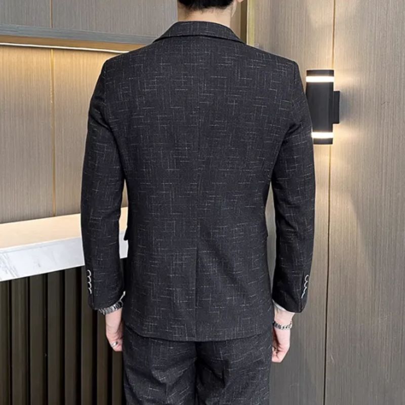 Terno Masculino Slim Listrado
