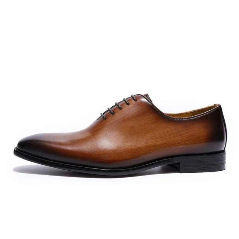 Sapato Social Masculino Oxford Whole Cut Patina Maximus
