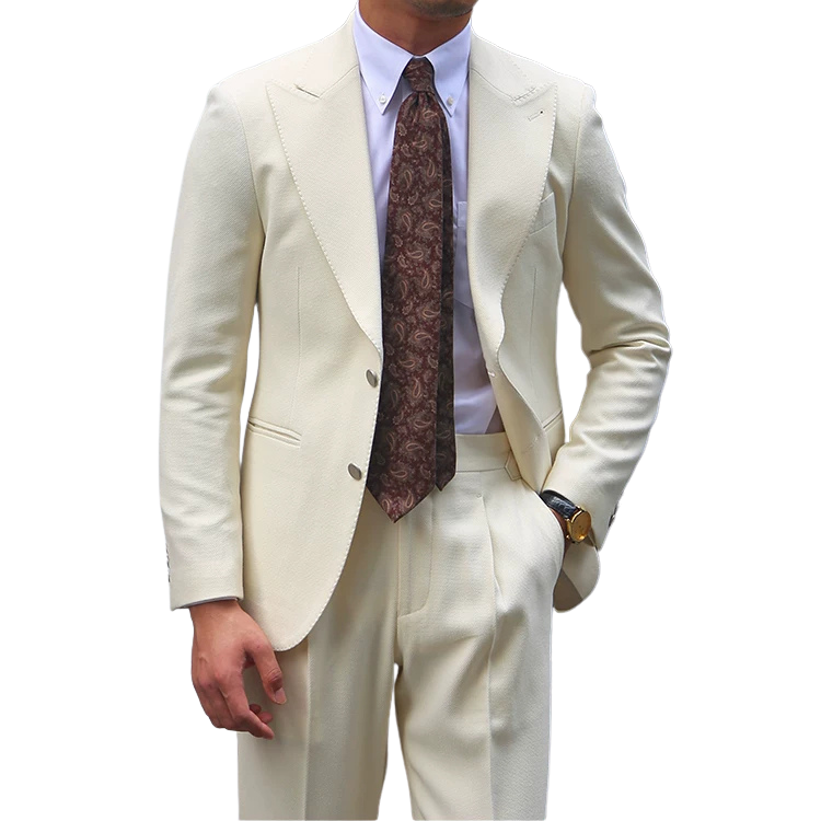 Costume Masculino Slim Peak Off-White Maximus