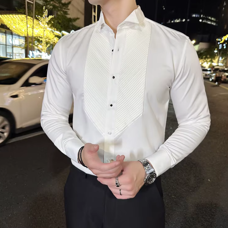 Camisa Smoking Masculina, Camisa para Smoking Masculina, Camisa de Smoking, Camisa social para Smoking