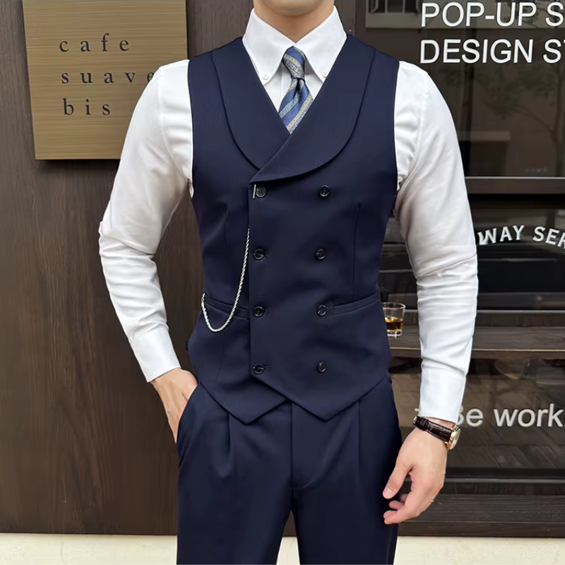 Colete Masculino Transpassado, Colete social masculino, colete masculino social transpassado, colete transpssado social, colete masculino