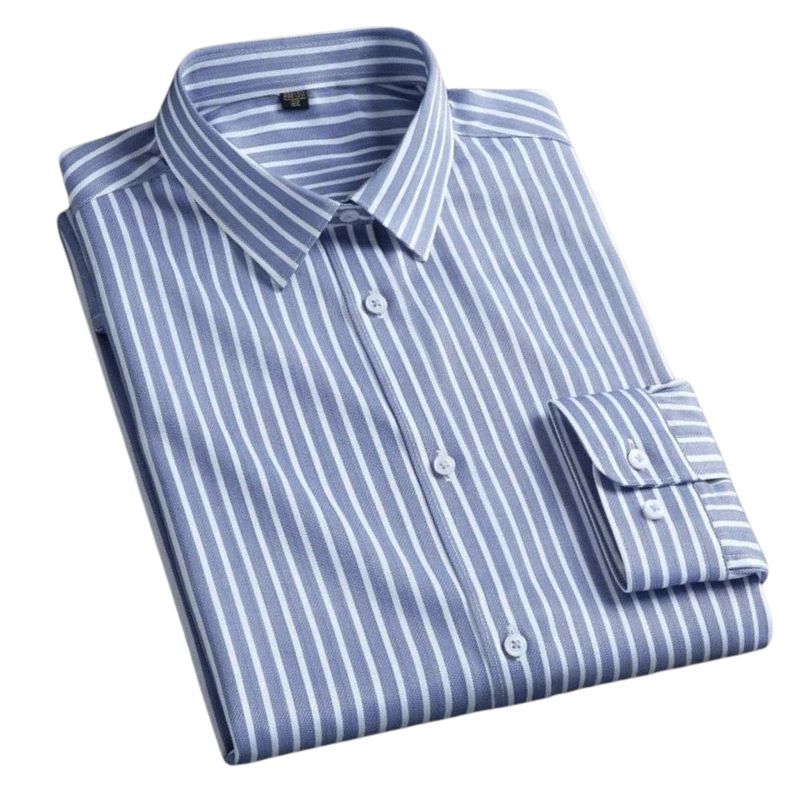 Camisa Social, Camisa Social Listrada, Camisa Social Masculina Listrada Maximus
