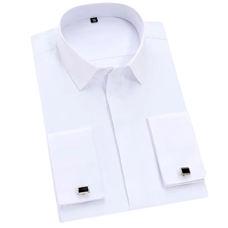 Camisa Social Masculina Punho Duplo, Camisa punho duplo formal, camisa social masculina formal