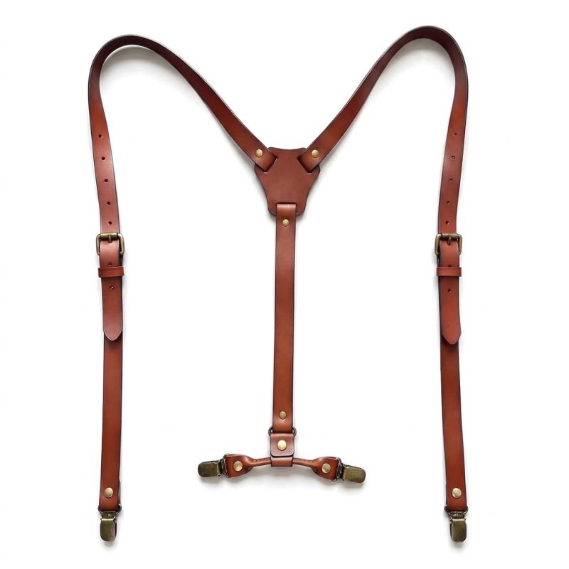 Suspensório, suspensório masculino, suspensório de couro, suspensório masculino de couro, suspensório vintage